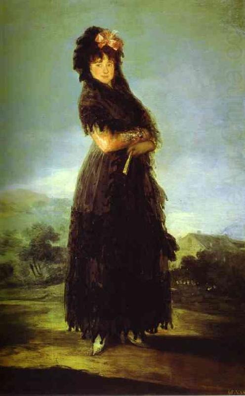 Francisco Jose de Goya Portrait of Mariana Waldstein. china oil painting image